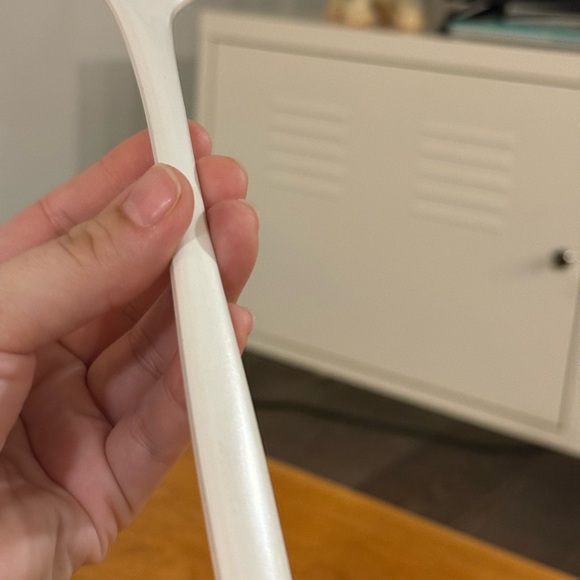 White Salad Fork Vintage Made in Denmark 1 of 2 Rösti Mepal Melamine Mixing Set - Picture 13 of 16